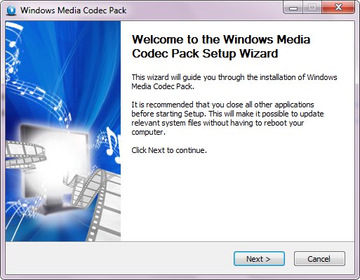 Windows Media Player Latest Codec